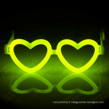 Holloween, Christmas and Party Favor Fantastic Heart Shape Glow Stick Eyeglasses